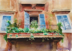 italian balcony